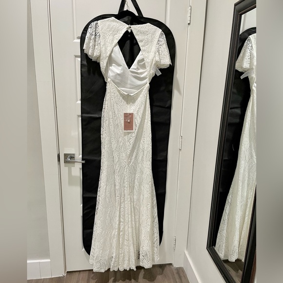 Fame and Partners Chelsey Wedding Dress from BHLDN Size 2 *NEW* - Picture 7 of 8